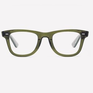 Caddis Heritage Green Porgy blue light glasses